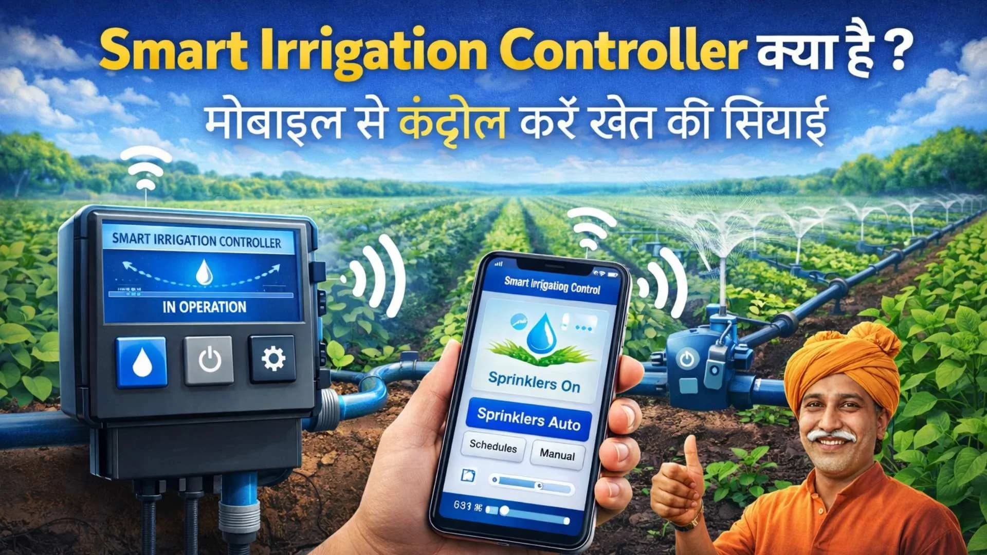 Smart Irrigation Controller Price in India | स्मार्ट सिंचाई तकनीक