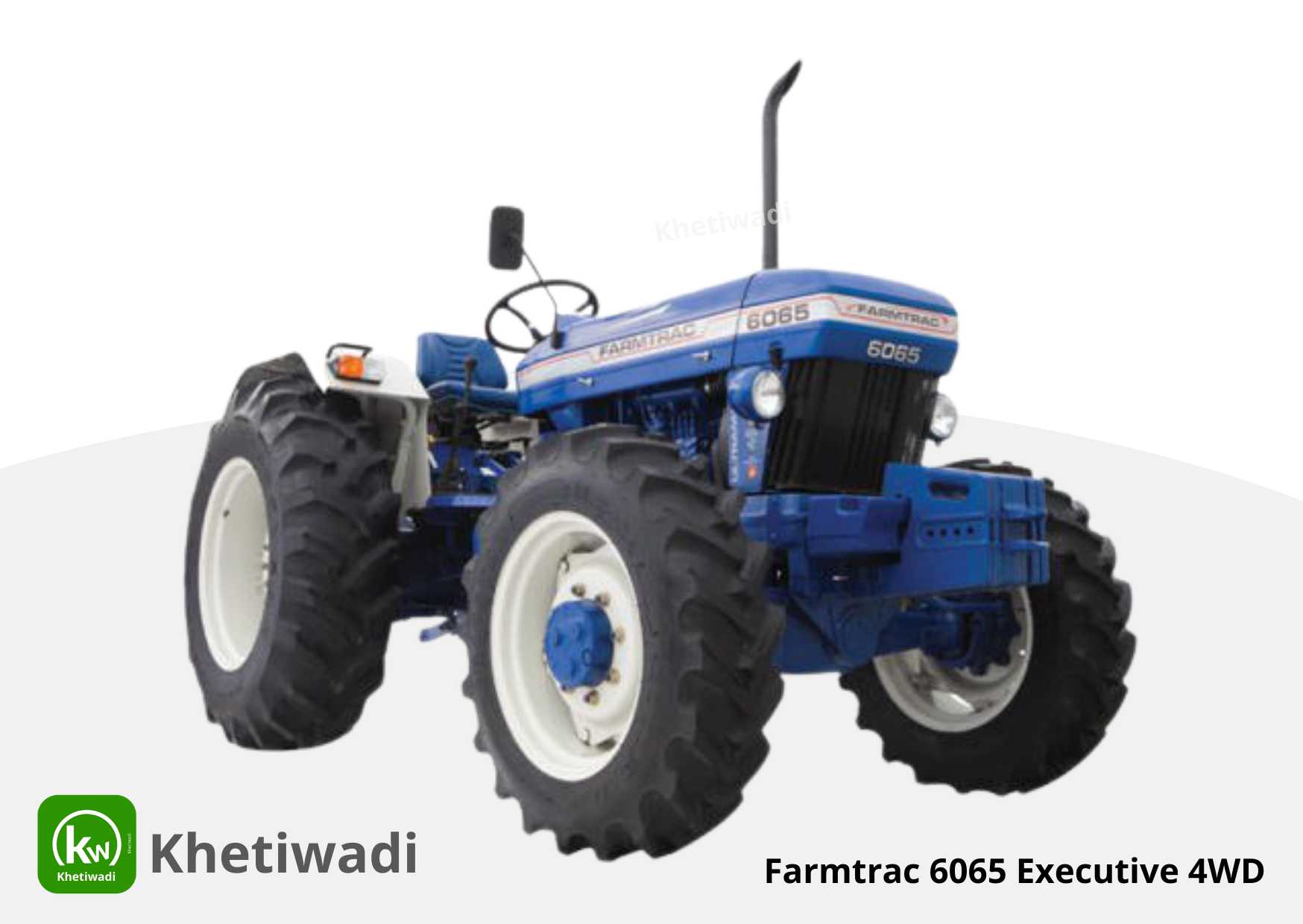 Farmtrac 6065 Executive 4WD full detail
